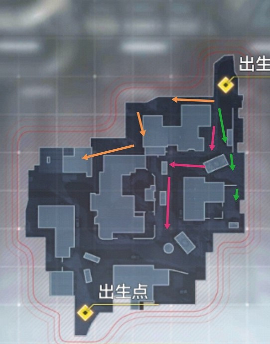 《決勝時刻：Mobile》戰火小鎮地圖解析