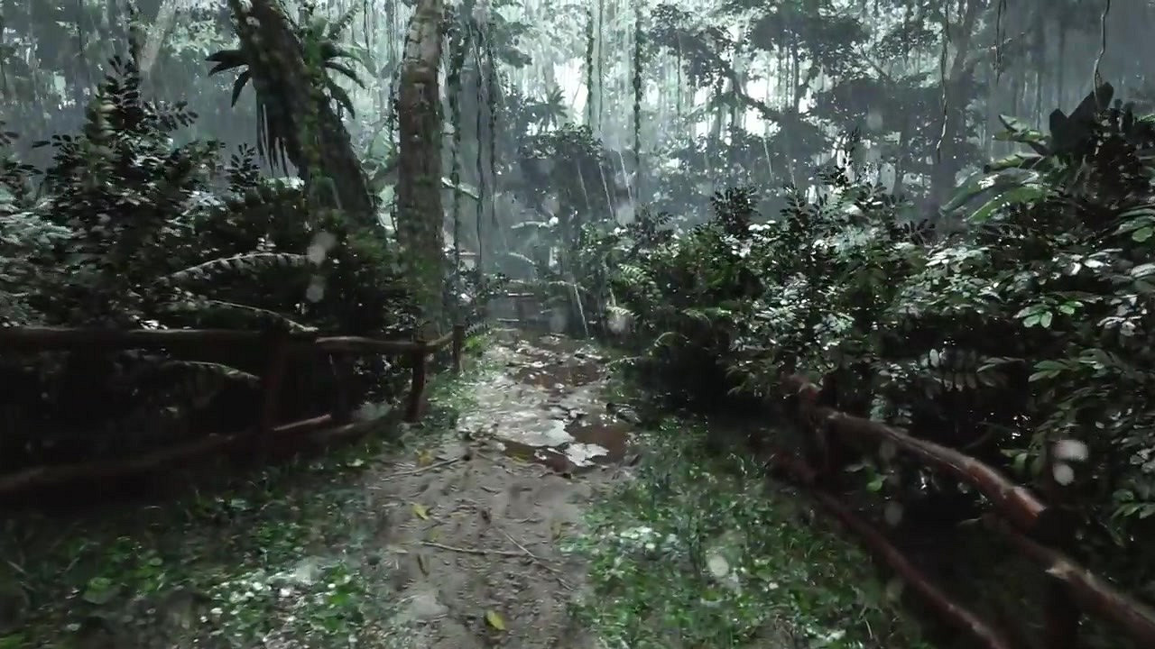 栩栩如生 虛幻5引擎 “森林” 環境影片展示 栩栩如生 虛幻5引擎 “森林” 環境影片展示