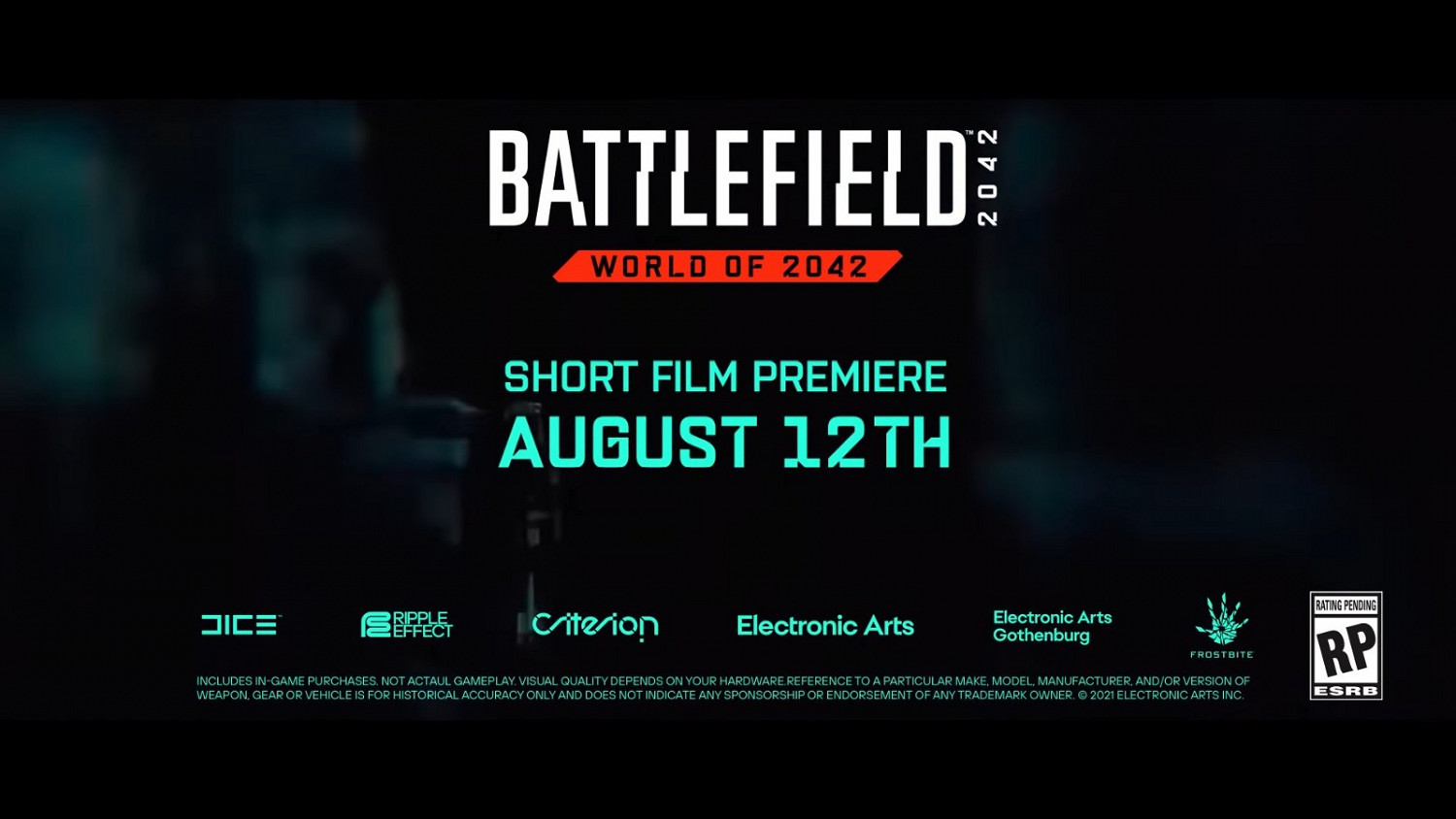 《戰地風雲2042》獨立短片電影“離去”公布 《戰地風雲2042》獨立短片電影“離去”公布