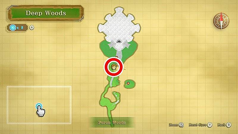 薩爾達傳說 禦天之劍 HD 留言石分佈位置