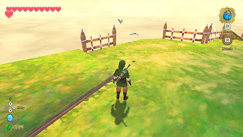 薩爾達傳說 禦天之劍 HD 留言石分佈位置