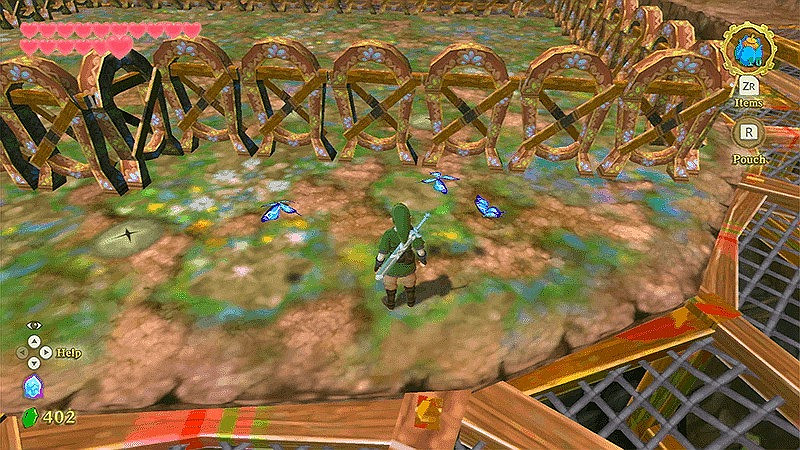 薩爾達傳說 禦天之劍 HD 留言石分佈位置