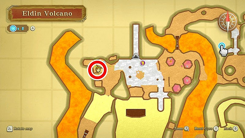 薩爾達傳說 禦天之劍 HD 留言石分佈位置