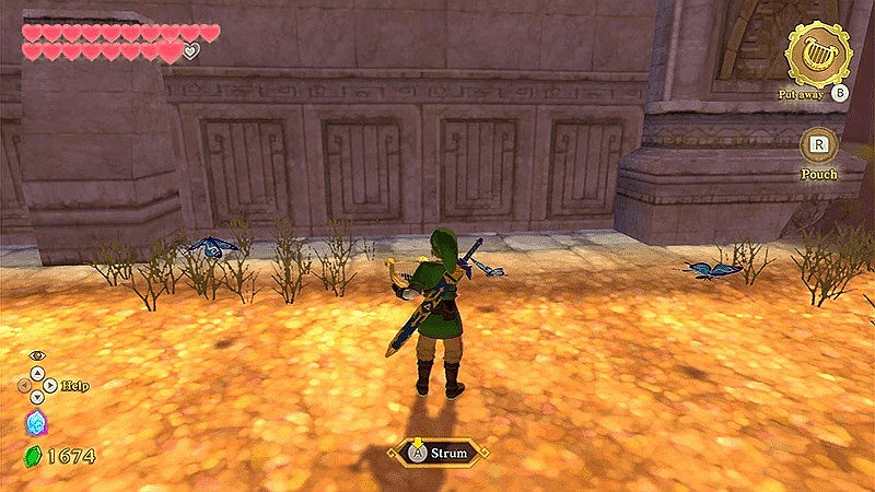 薩爾達傳說 禦天之劍 HD 留言石分佈位置