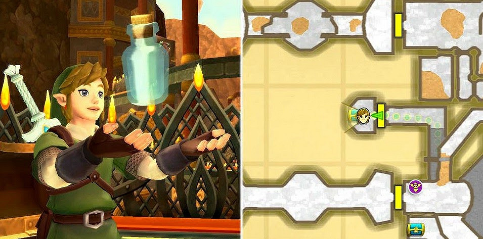 薩爾達傳說 禦天之劍 HD 空瓶子分佈位置與收集攻略