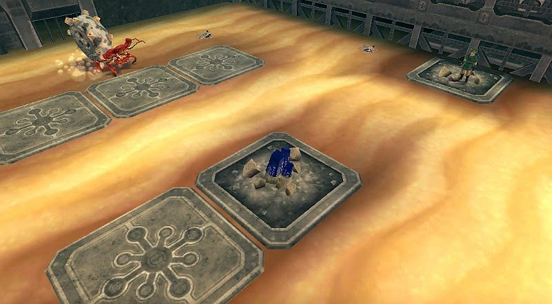 薩爾達傳說 禦天之劍 HD 拉奈魯沙漠密匙位置