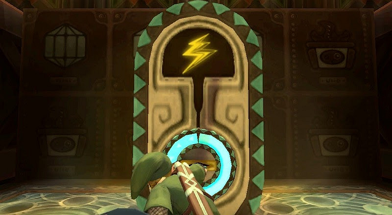 薩爾達傳說 禦天之劍 HD 拉奈魯沙漠密匙位置