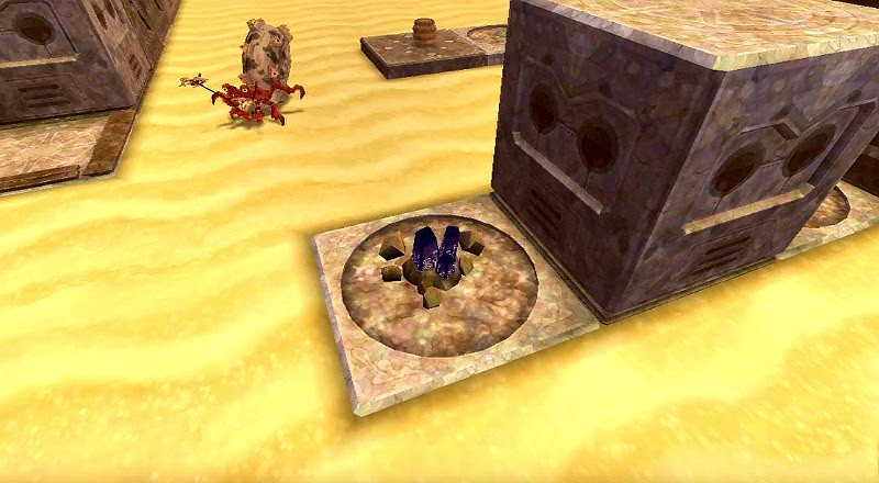 薩爾達傳說 禦天之劍 HD 拉奈魯沙漠密匙位置