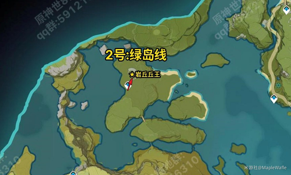 《原神》全地圖鋤地路線分享