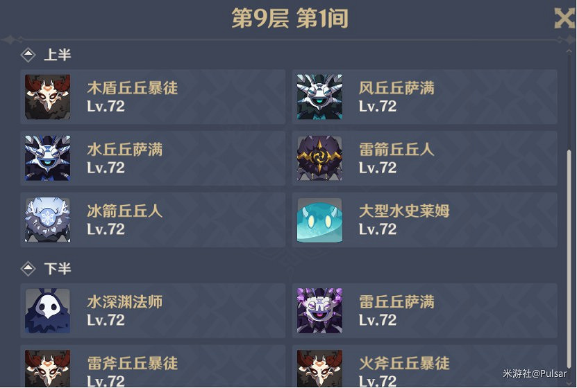 《原神》2.0版8月第一期深淵怪物配置分析 《原神》2.0版8月第一期深淵怪物配置分析