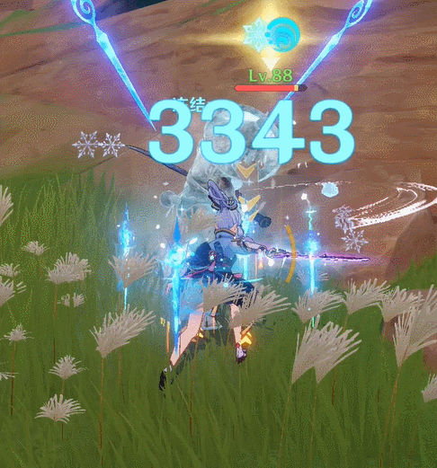 《原神》神裡綾華強度分析與配隊、手法教學 《原神》神裡綾華強度分析與配隊、手法教學