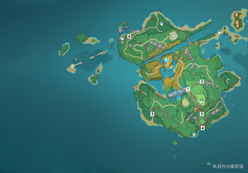 《原神》2.0版本稻妻全限時挑戰位置一覽