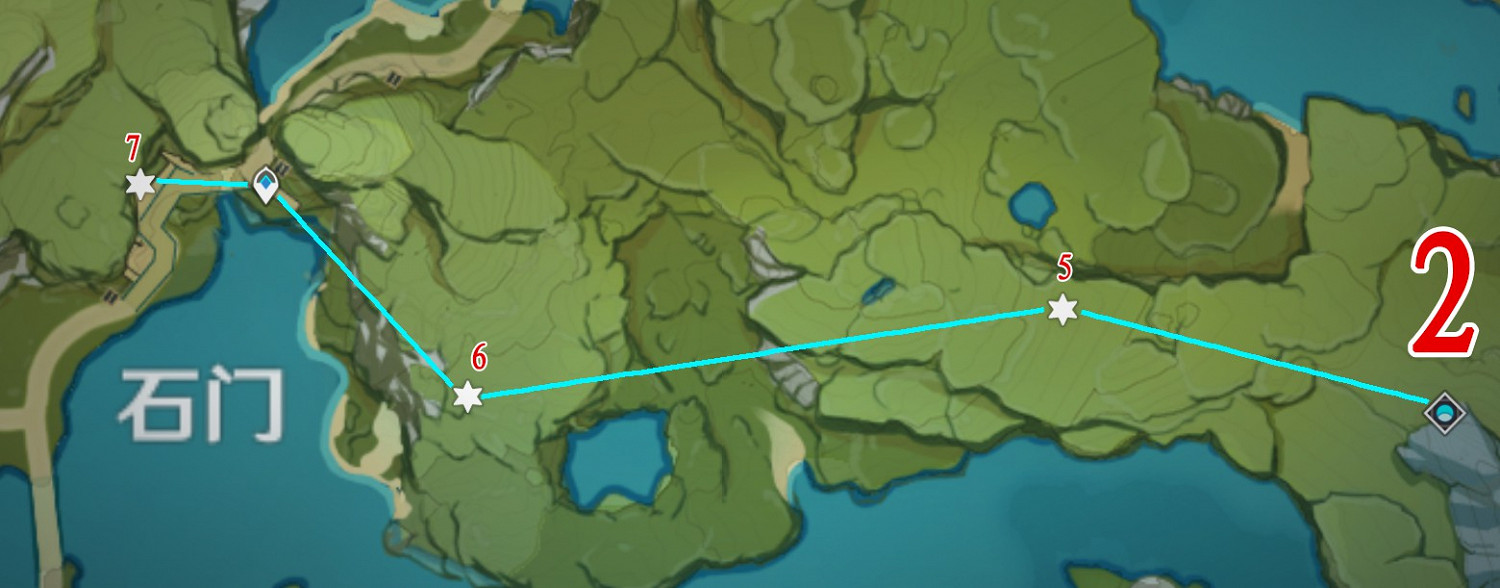 《原神》稻妻+璃月聖遺物狗糧探索路線
