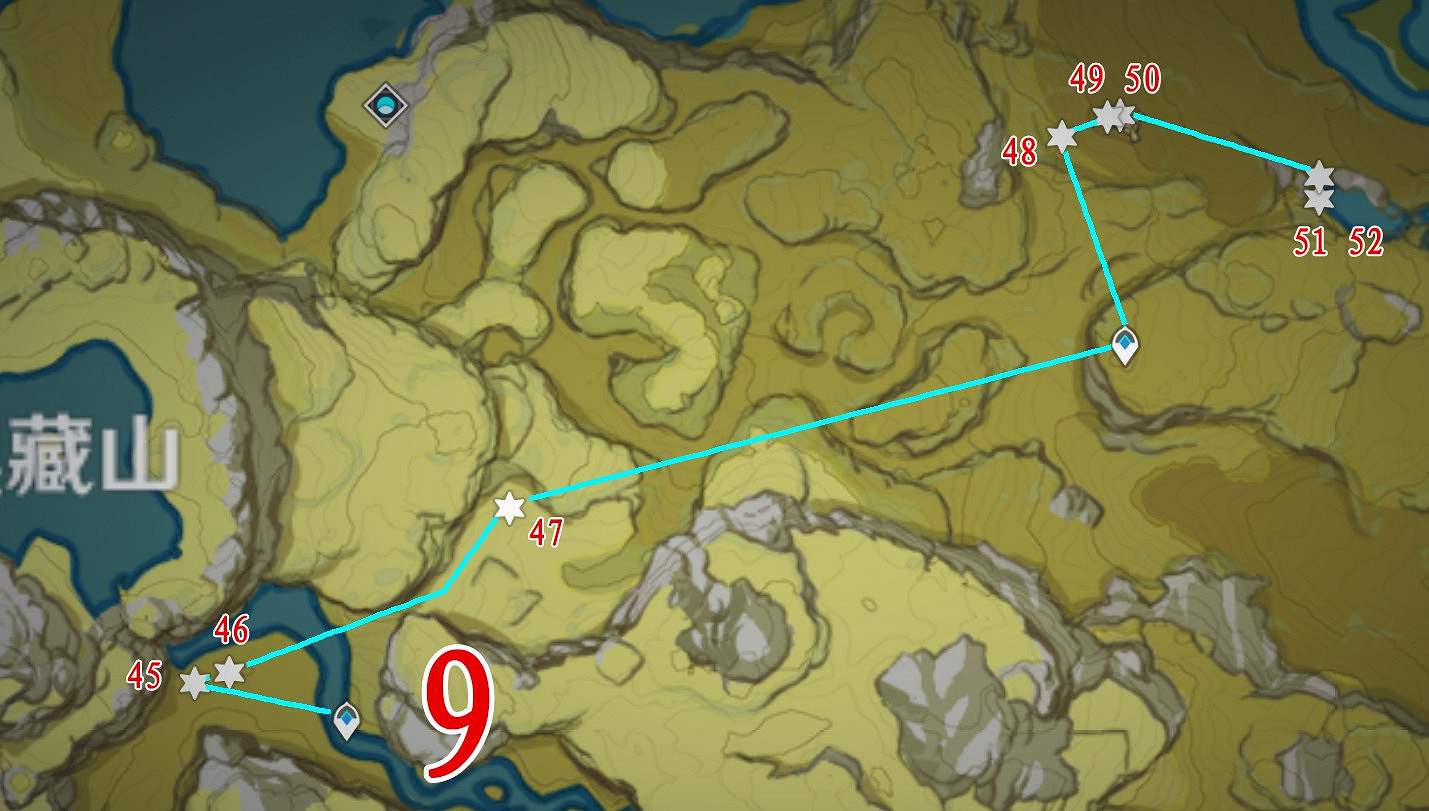 《原神》稻妻+璃月聖遺物狗糧探索路線