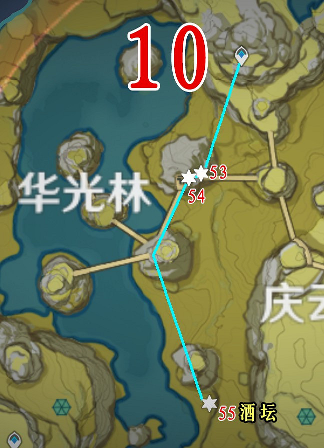 《原神》稻妻+璃月聖遺物狗糧探索路線