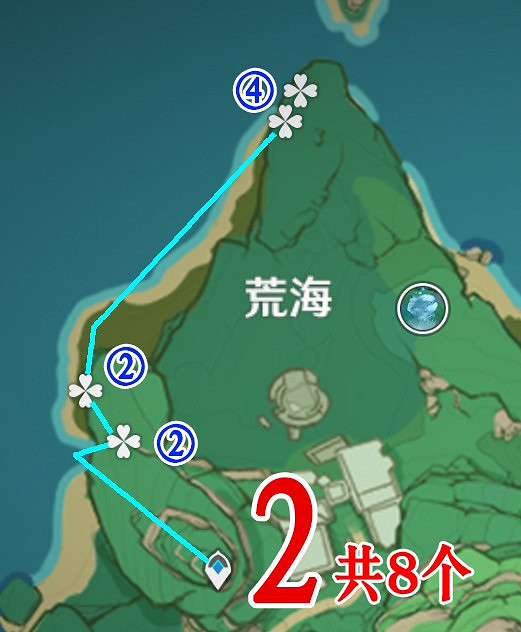 《原神》2.0版132個紫晶塊位置與跑圖路線 《原神》2.0版132個紫晶塊位置與跑圖路線