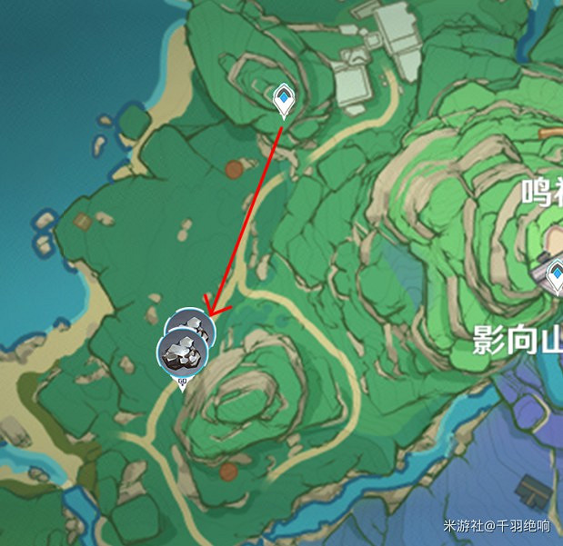 《原神》稻妻白鐵礦採集地點一覽