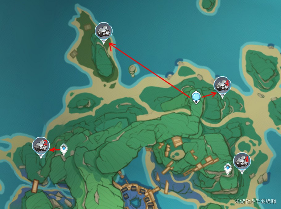 《原神》稻妻白鐵礦採集地點一覽