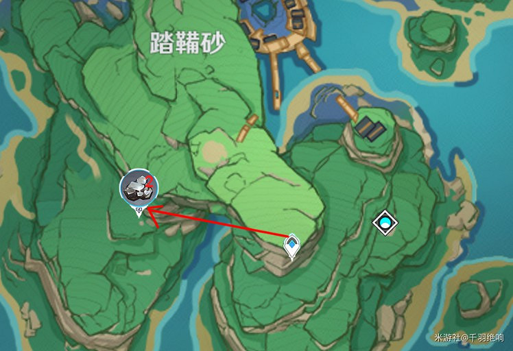 《原神》稻妻白鐵礦採集地點一覽