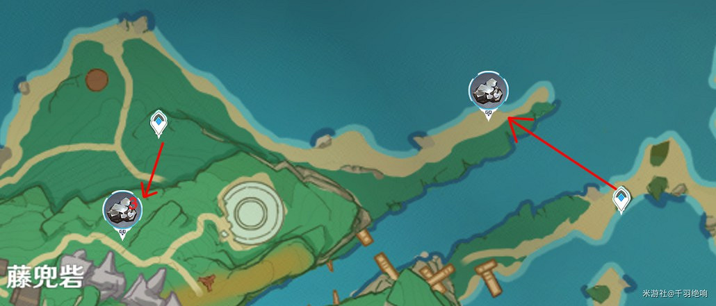 《原神》稻妻白鐵礦採集地點一覽