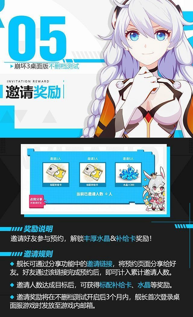 《崩壞3》桌面版不刪檔測試預約集結開始