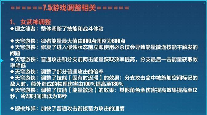 《崩壞3》測試服7月5日更新內容一覽 《崩壞3》測試服7月5日更新內容一覽