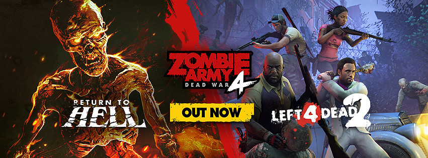 《殭屍部隊4》新免費DLC包 添加《惡靈勢力2》4位角色 《殭屍部隊4》新免費DLC包 添加《惡靈勢力2》4位角色