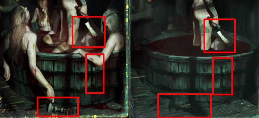 《巫師:昆特牌》也遭和諧 果女屍體沒了玩家吐槽 《巫師:昆特牌》也遭和諧 果女屍體沒了玩家吐槽