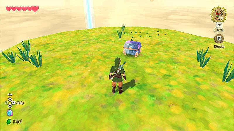 薩爾達傳說 禦天之劍 HD 全地圖及收集要素一覽