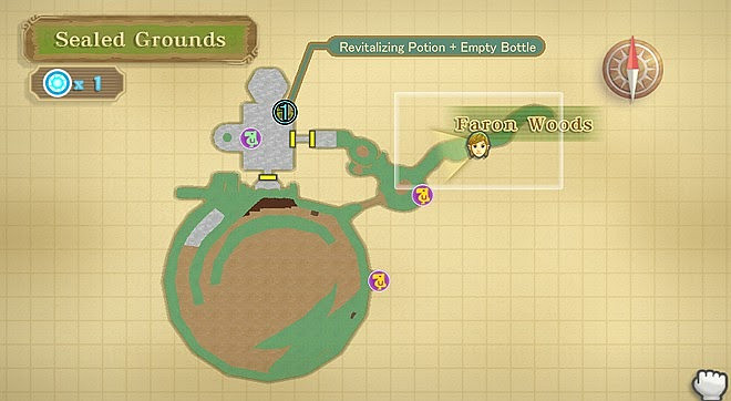 薩爾達傳說 禦天之劍 HD 全地圖及收集要素一覽