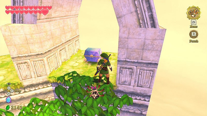 薩爾達傳說 禦天之劍 HD 全地圖及收集要素一覽