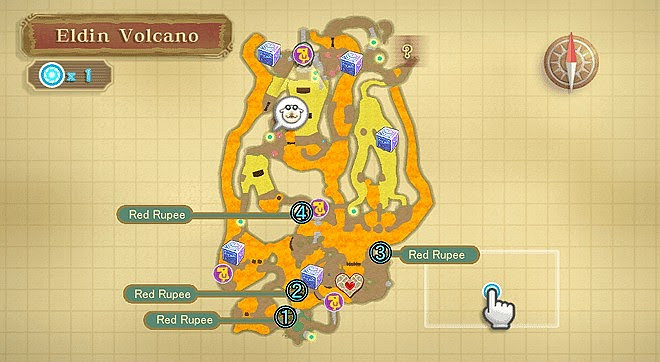 薩爾達傳說 禦天之劍 HD 全地圖及收集要素一覽