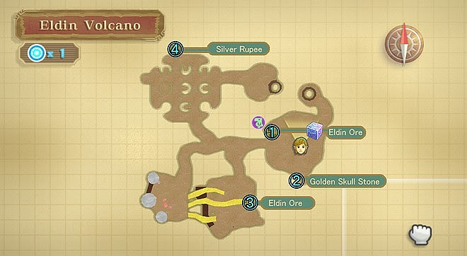 薩爾達傳說 禦天之劍 HD 全地圖及收集要素一覽