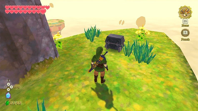 薩爾達傳說 禦天之劍 HD 全地圖及收集要素一覽