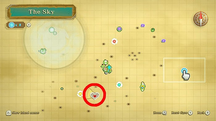 薩爾達傳說 禦天之劍 HD 全地圖及收集要素一覽