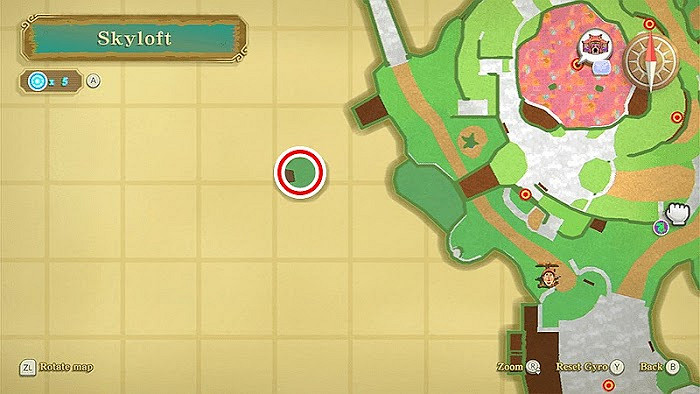 薩爾達傳說 禦天之劍 HD 全地圖及收集要素一覽