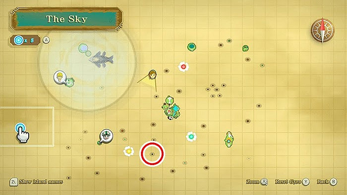 薩爾達傳說 禦天之劍 HD 全地圖及收集要素一覽