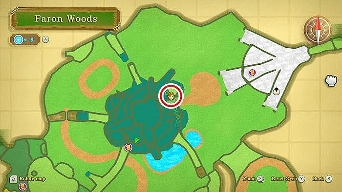 薩爾達傳說 禦天之劍 HD 全地圖及收集要素一覽