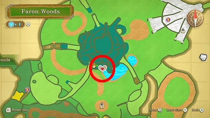 薩爾達傳說 禦天之劍 HD 全地圖及收集要素一覽