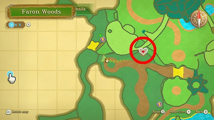 薩爾達傳說 禦天之劍 HD 全地圖及收集要素一覽