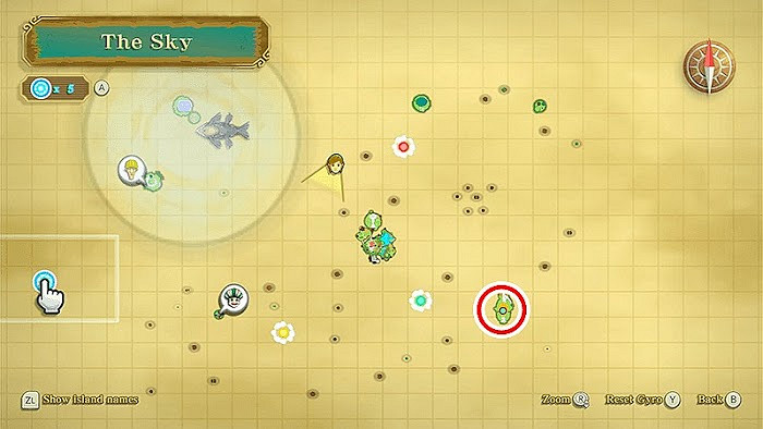 薩爾達傳說 禦天之劍 HD 全地圖及收集要素一覽