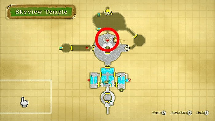 薩爾達傳說 禦天之劍 HD 全地圖及收集要素一覽