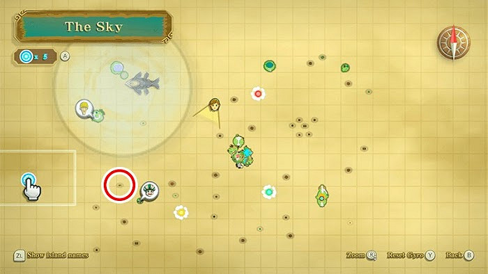 薩爾達傳說 禦天之劍 HD 全地圖及收集要素一覽