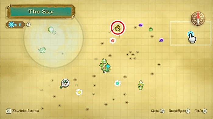 薩爾達傳說 禦天之劍 HD 全地圖及收集要素一覽