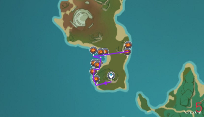 原神 (Genshin Impact) 2.0版本稻妻區域螃蟹收集位置一覽