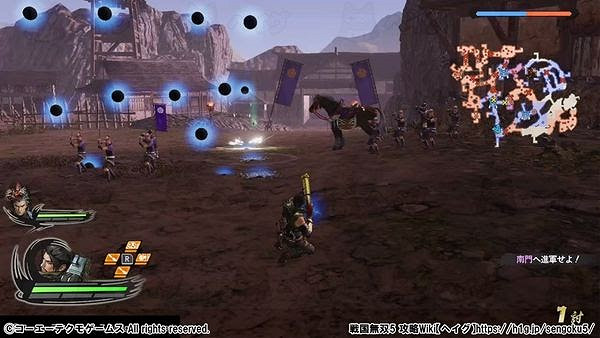 戰國無雙 5 (SAMURAI WARRIORS 5) 情報攻略 大砲彈藥的切換方法