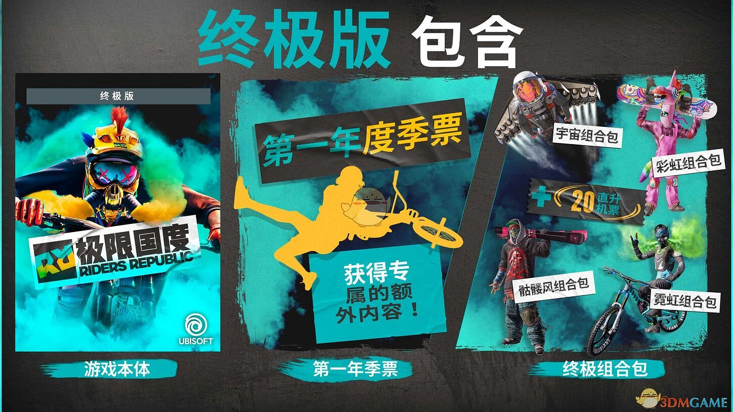 《極限共和國》全版本區別一覽