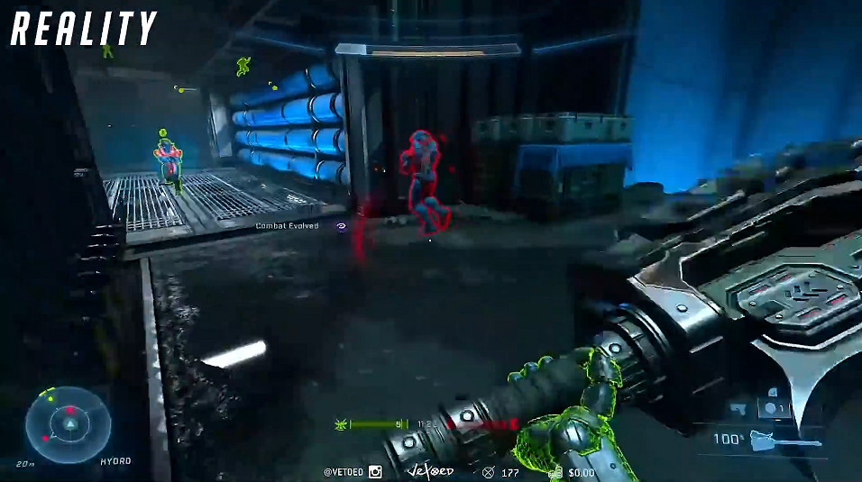 外國玩家重現《最後一戰:無限》預告最帥鏡頭完成雙殺 外國玩家重現《最後一戰:無限》預告最帥鏡頭完成雙殺