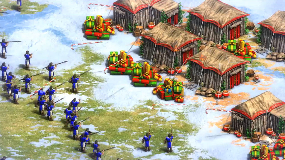 長矛變身糖果棒 《世紀帝國2：決定版》推出官方聖誕Mod