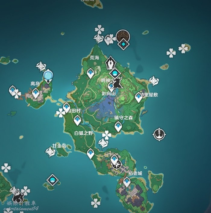 原神 (Genshin Impact) 水錢箱收集地點及路線